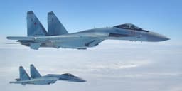 Su-35S Crews Escorted Su-34NVO Before Strikes with FAB-500M-62 Air Bombs