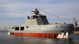 Russian Navy to Receive First Combat Icebreaker "Ivan Papanin" with "Caliber" and "Uran" Missiles in Summer 2025