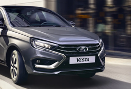 Special Lada Vesta: Russian Car with Manual Control and Bi-Fuel Engine Shown