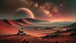 Учёные из России доказали существование древнего океана на Марсе 