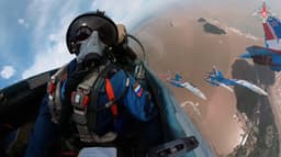 Amazed the World: "Russian Knights" on Su-35S and Su-30SM Showed Super-Complex Aerobatics in China