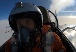 Russian aviation destroyed "glowing" bombs over the Barents Sea