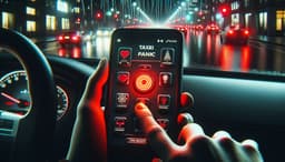 В российских такси может появиться тревожная кнопка 