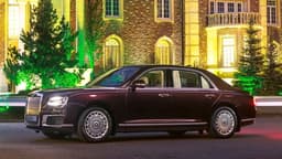 Тест-драйв Aurus Senat провели в ОАЭ