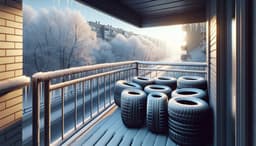 Как правильно хранить летние шины зимой: рекомендации экспертов