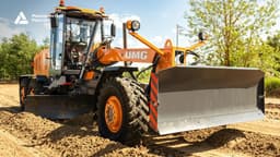 «Брянский арсенал» собрал грейдеры АГ-140 и АГ-180 с гидромеханической трансмиссией