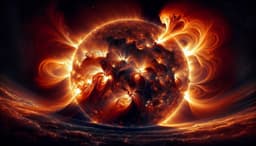 На Солнце зафиксировали мощнейшую вспышку, близкую к классу Х — M9.4 