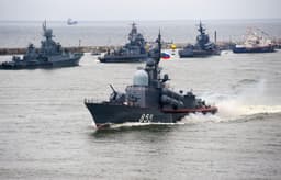 Корабли Балтийского флота ракетами «Калибр» уничтожили противника