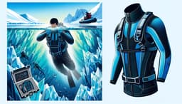 Российские учёные разработали жилет с электрическим подогревом для дайверов