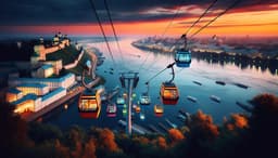 На канатной дороге через Оку в Нижнем Новгороде будет три станции