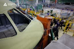 Alikhanov Visited the Chkalov Novosibirsk Aviation Plant, Where Su-34 Fighter-Bombers Are Assembled