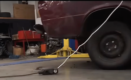 Electric car made from "Zhiguli" with electric mixers as engines created in Russia