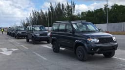 Первую партию УАЗ «Патриот» привезли на Кубу: экспорт все-таки есть