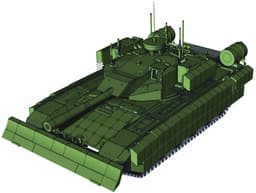 Новейшую боевую машину с укороченной пушкой на основе танка Т-72 разработали в России