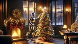 В ЛЭТИ создали робота, способного наряжать ёлку без участия человека