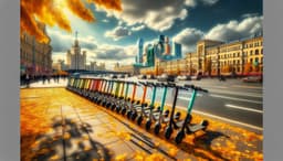 В Москве предложили оплачивать аренду самокатов транспортной картой