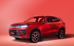 Кроссовер Exeed в ДТП разорвало пополам