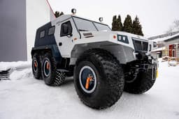 Russian cars topped the list of amphibious all-terrain vehicles