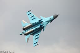 Su-34NVO fighter jet uses Kinzhal hypersonic missile system in combat for the first time
