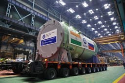 Росатом отправил в Индию корпус реактора для шестого энергоблока АЭС «Куданкулам»