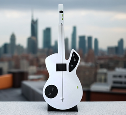 В России представили инновационную гитару с одной струной для начинающих музыкантов