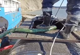 Work Continues on Pumping Fuel Oil from the "Volgoneft-239" Tanker