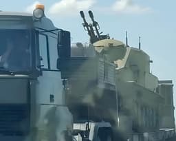 Military Exotic: The famous "Zushka" ZU-23-2 was installed on a mothballed BTR-50P