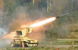 Monstrous Power of the Sun: New Footage of TOS-1 "Solntsepyok" in Combat