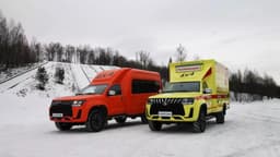 Kub and Prima: "Promteh" presented budget off-road vans