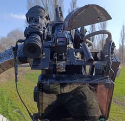 YakB-12.7 Quad-Barrel Helicopter Machine Gun Installed on a Pickup Truck: No "Baba Yaga" Will Escape