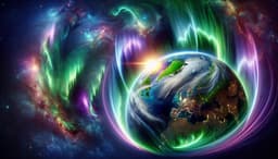 Магнитосферу Земли начал обдувать высокоскоростной солнечный ветер