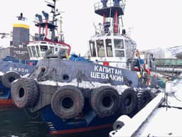 Ice-class tug "Kapitan Shebalkin" inspected before entering service in the ports of the Barents, White and Kara Seas