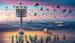 Росэлектроника представила обновлённую систему защиты самолетов от птиц