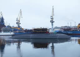 "Kalibr" carrier submarine "Magadan" made a deep-sea dive off the coast of Kamchatka