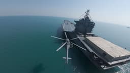 Вертолёты Ми-8 заметили на новейшем иранском корабле-носителе БПЛА «Шахид Бахман Багери»