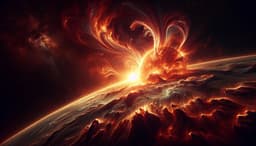 Не опять, а снова: на Солнце зафиксировали мощную вспышку