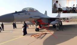 Российский подвесной контейнер целеуказания Т220 неожиданно заметили на МиГ-29М ВВС Алжира