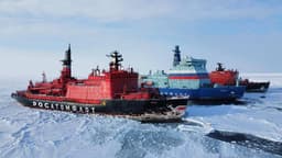 Комплексы мониторинга ледовой обстановки на базе БПЛА установили на ледоколы «Сибирь», «Урал» и «50 лет Победы»