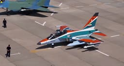 Iranian Air Force Yak-130 combat trainer participates in exercises for the first time: eliminates a drone in the Gulf of Oman