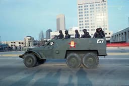 Легендарный советский БТР-152 засветился в США