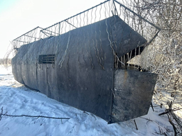 The epitome of barbecue engineering: a combat "motolyga" has been turned into an impregnable fortress thanks to a clever idea