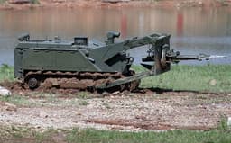 The "Uran-6" mine-clearing robot has been seriously modernized: it will make passages in minefields