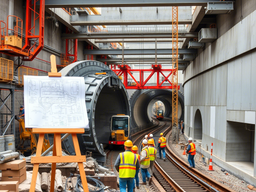 Construction of Teatralnaya Metro Station in Samara Suspended