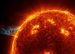 Мощная вспышка предпоследнего класса произошла на Солнце