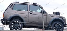 С необычными колесными дисками: Lada Niva Sport показали на фото