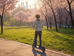 Сезон проката самокатов и велосипедов открыли в Москве: аренда по новым правилам 