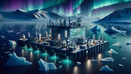 Экспедиция «Северный полюс-42»: уникальные данные о дне Северного Ледовитого океана получены с ледостойкой платформы