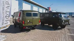 С кондиционером и шумоизоляцией: «Буханку» превратили в полевую мечеть для проведения намаза