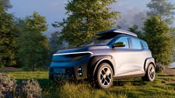 Atom Electric Car Turns Into a Camper: Modification for Short Trips with a Built-in Bed