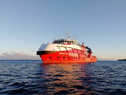 “Piltun” Will Save Everyone: Multifunctional Rescue Vessel Participated in EMERCOM Drills